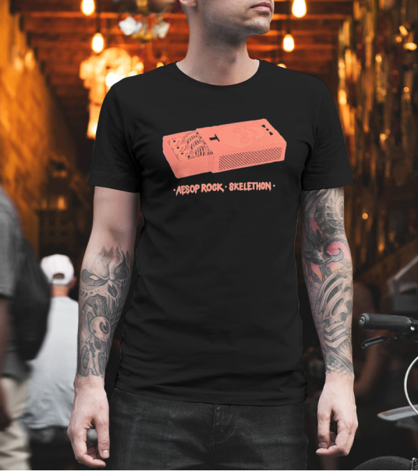 Aesop Rock Skelethon Matchbox T-Shirt