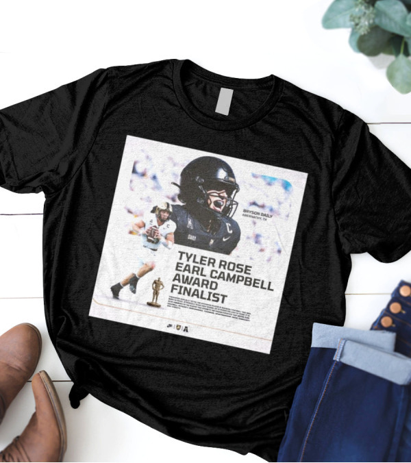 Army Black Knights Bryson Daily Abernathy Texas Tyler Rose Earl Campbell Award Finalist T-Shirt