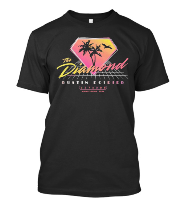 The Diamond Dustin Poirier Miami Florida 2024 337x305 T-Shirt
