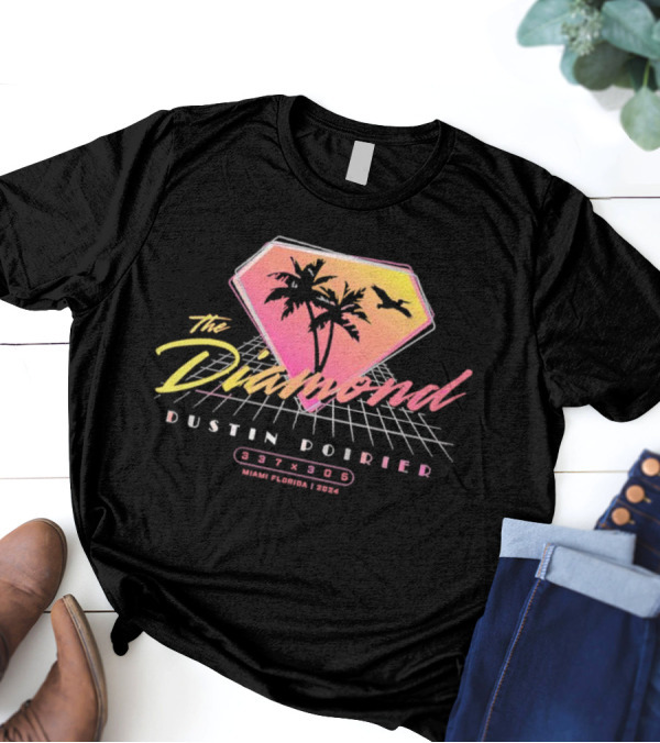 The Diamond Dustin Poirier Miami Florida 2024 337x305 T-Shirt