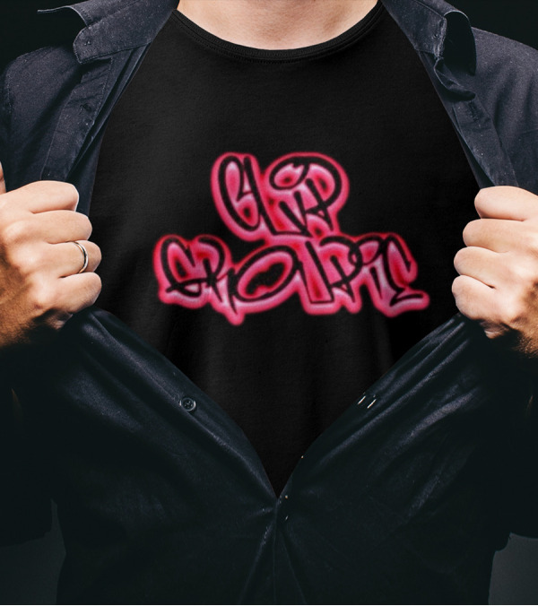 Clip Groupe Neon Graffiti Style T-Shirt