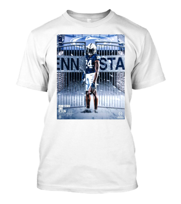 Penn State Nittany Lions Versus SMU Mustangs December 21 2024 Game 14 Beaver Stadium Noon ET T-Shirt
