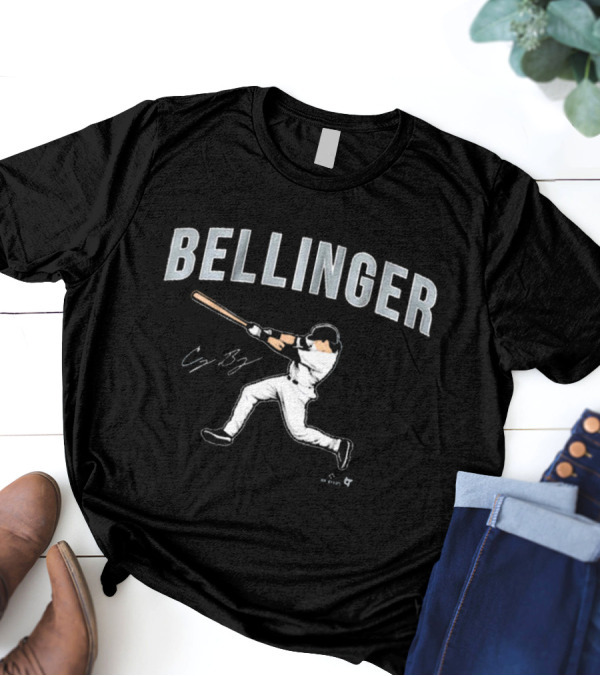 Bellinger Swing Signature New York Yankees MLB T-Shirt