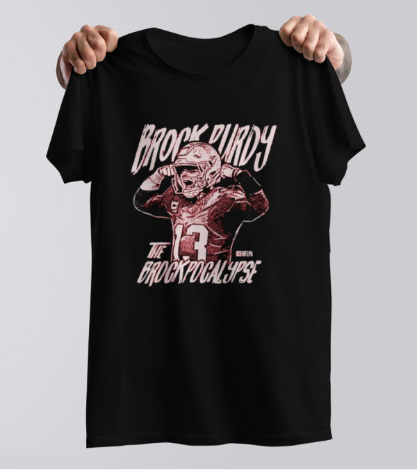 Brock Purdy #13 NFLPA The Brockpocalypse Vintage Painting San Francisco T-Shirt