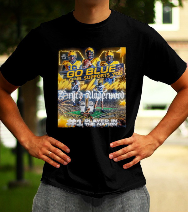 Bryce Underwood Commitment LSU To Michigan Go Blue Club Supports You #1 Player In The Nation T-Shirt