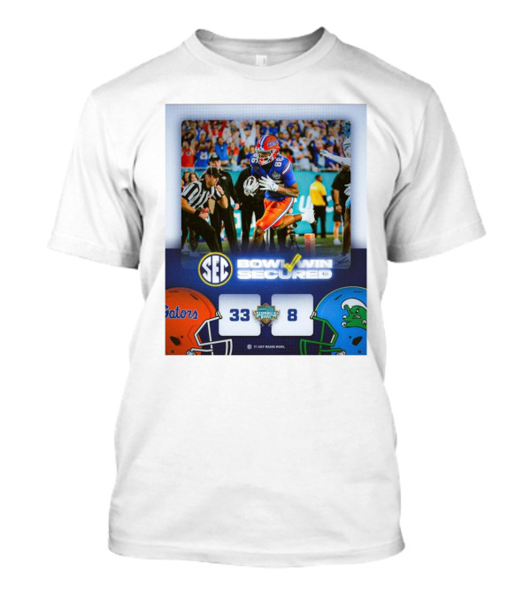 SEC Bowl Win Secured Florida Gators 33-8 Vs Tulane Green Wave It Just Means More T-Shirt