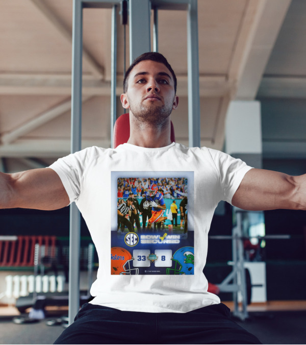 SEC Bowl Win Secured Florida Gators 33-8 Vs Tulane Green Wave It Just Means More T-Shirt