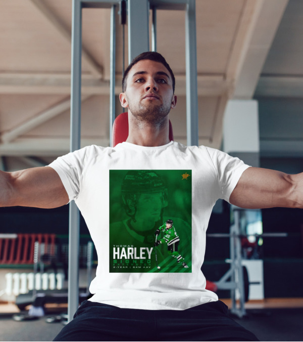 Thomas Harley Signed Extension 2-Year $4M AAV Dallas Stars NHL T-Shirt