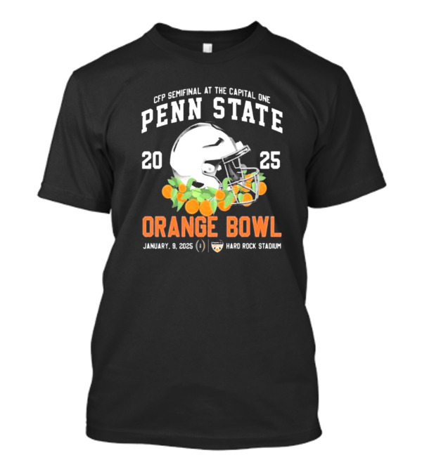 CFP Semifinal Penn State Nittany Lions 2025 Orange Bowl Hard Rock Stadium January 9 Helmet T-Shirt