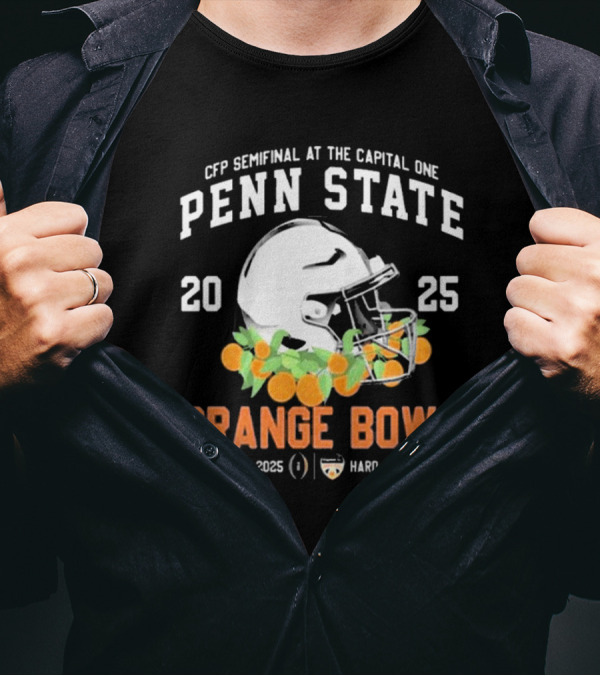 CFP Semifinal Penn State Nittany Lions 2025 Orange Bowl Hard Rock Stadium January 9 Helmet T-Shirt