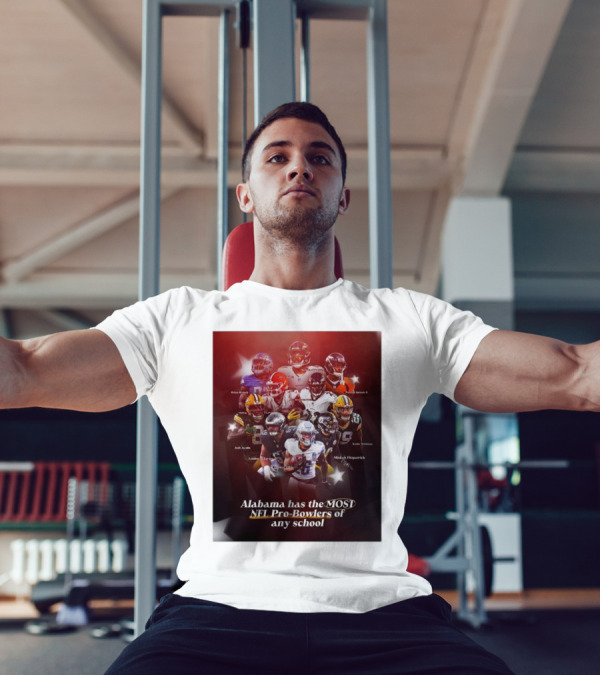 Alabama Has The Most NFL Pro-Bowlers Of Any School Featuring NFL Stars Minkah Fitzpatrick And Derrick Henry T-Shirt