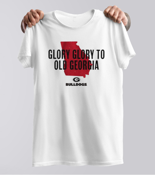 Glory Glory To Old Georgia Bulldogs NCAA T-Shirt