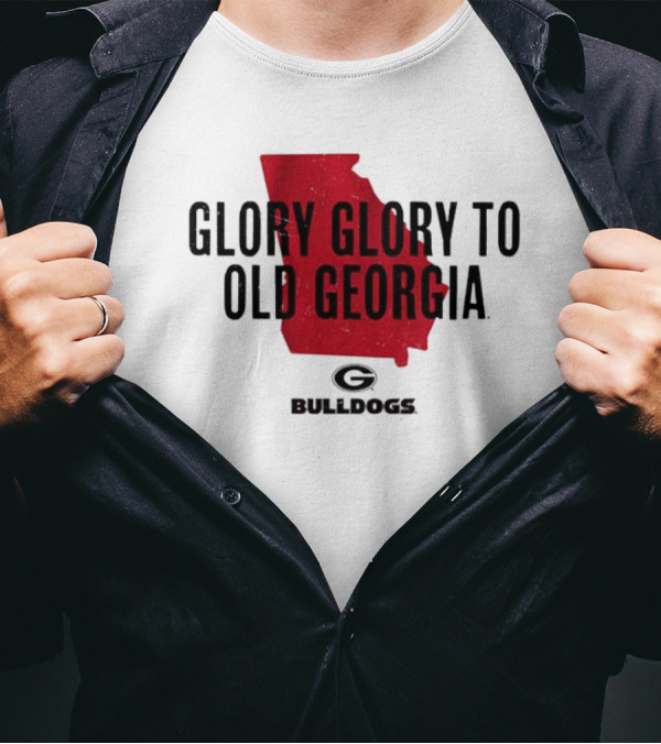 Glory Glory To Old Georgia Bulldogs NCAA T-Shirt