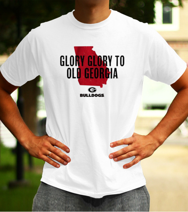 Glory Glory To Old Georgia Bulldogs NCAA T-Shirt
