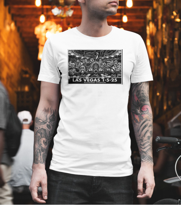 311 Concert Fans Las Vegas Allegiant Stadium 1-5-2025 T-Shirt