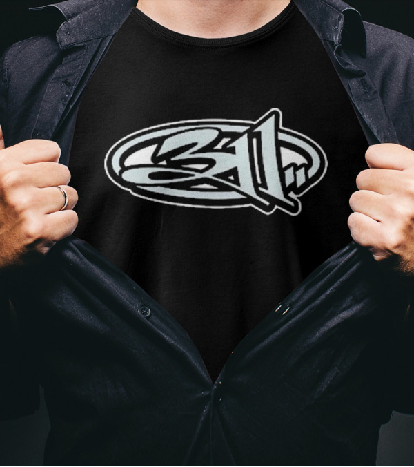311 Game Day Jan 5 2025 Allegiant Stadium Logo Oval T-Shirt
