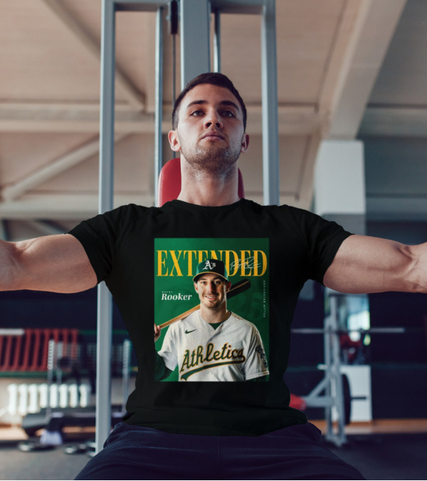 Oakland Athletics Extended Brent Rooker Designated Hitter Signature T-Shirt