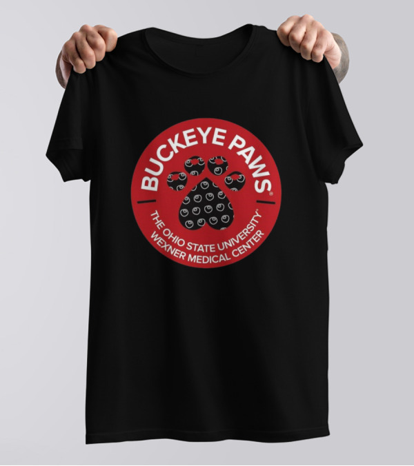 Buckeye Paws Ohio State University Wexner Medical Center T-Shirt