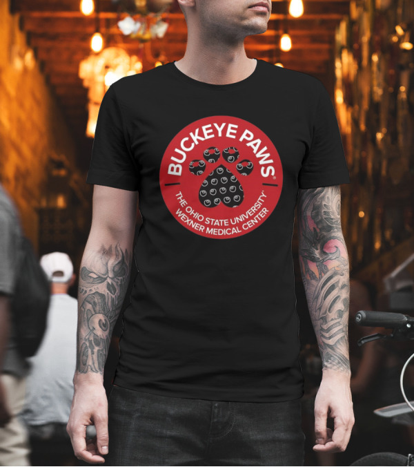 Buckeye Paws Ohio State University Wexner Medical Center T-Shirt