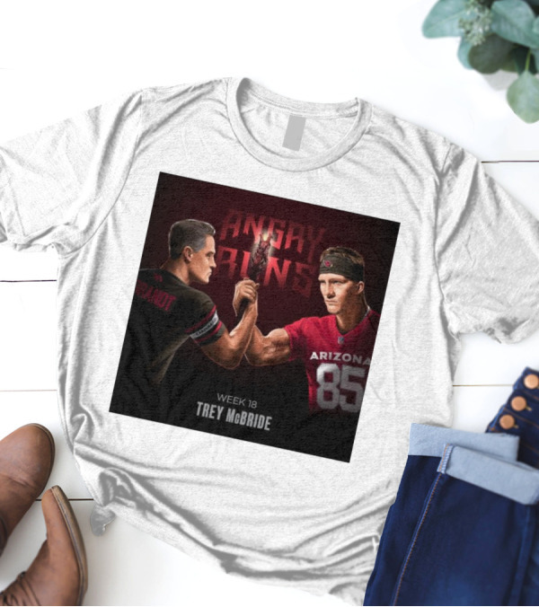 Arizona Cardinals Trey McBride Angry Runs Week 18 Keeper Of The Scepter T-Shirt