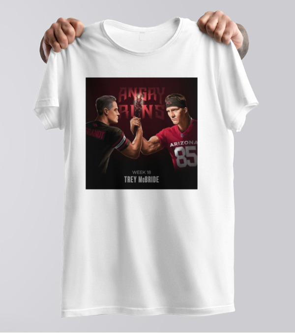 Arizona Cardinals Trey McBride Angry Runs Week 18 Keeper Of The Scepter T-Shirt