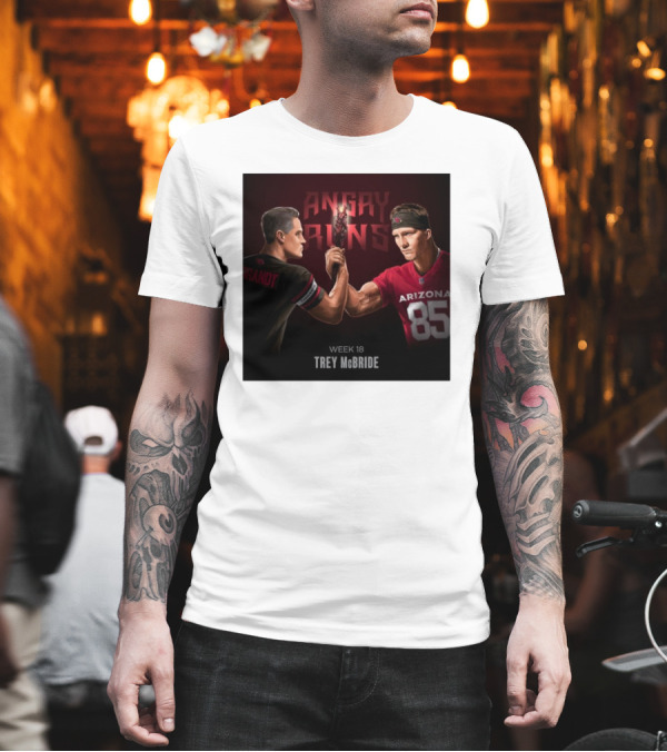 Arizona Cardinals Trey McBride Angry Runs Week 18 Keeper Of The Scepter T-Shirt