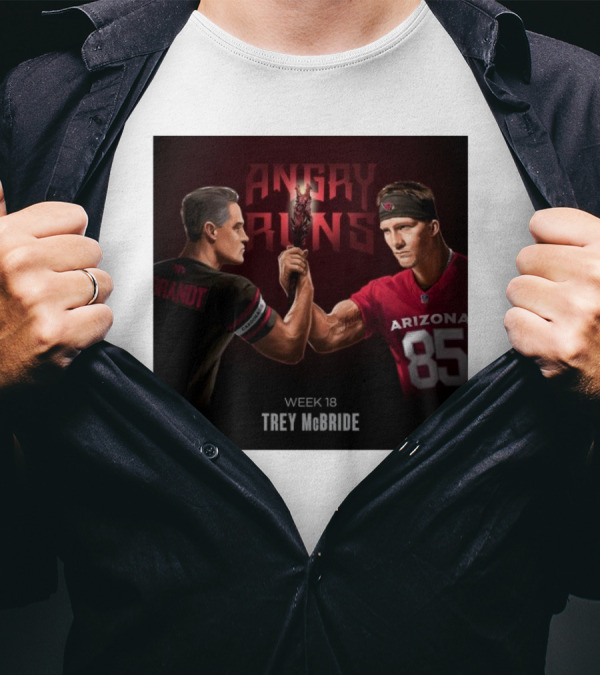 Arizona Cardinals Trey McBride Angry Runs Week 18 Keeper Of The Scepter T-Shirt