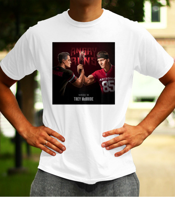 Arizona Cardinals Trey McBride Angry Runs Week 18 Keeper Of The Scepter T-Shirt