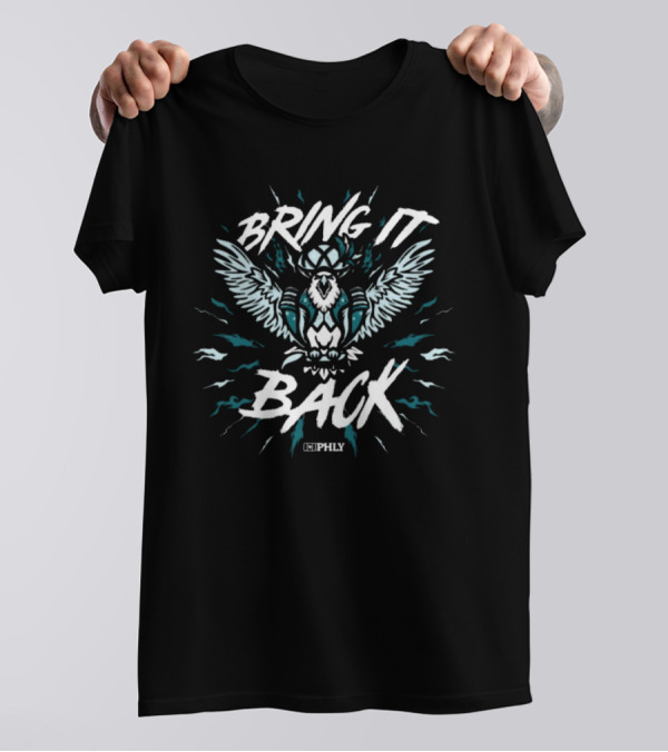 Philadelphia Eagles NFL Bring It Back PHLY Eagle Emblem T-Shirt