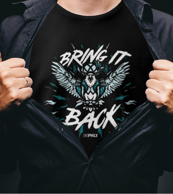 Philadelphia Eagles NFL Bring It Back PHLY Eagle Emblem T-Shirt