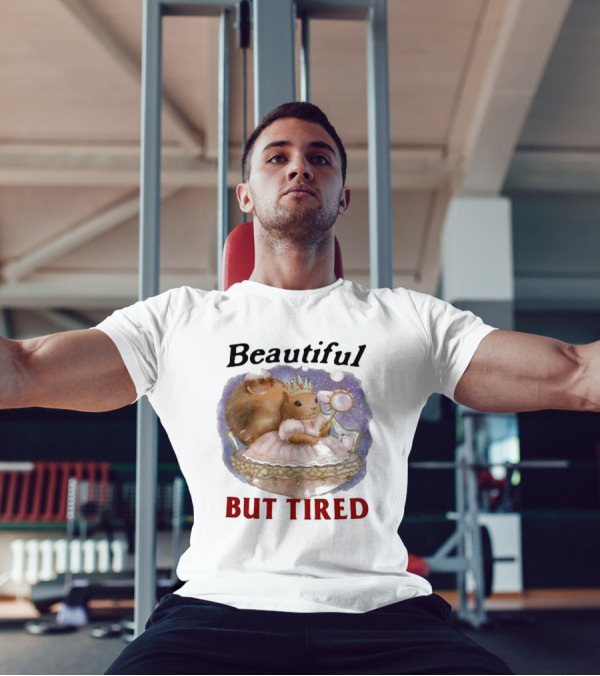 Beautiful But Tired Squirrel Princess With Magnifying Glass T-Shirt