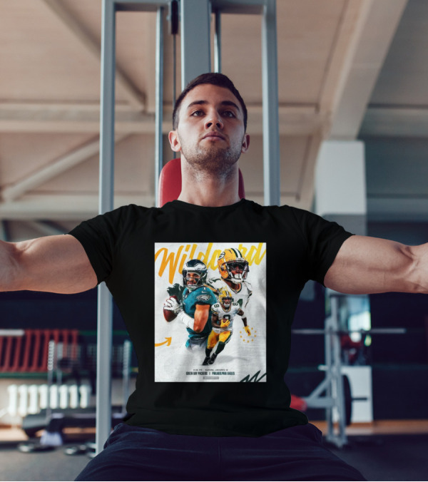 Green Bay Packers Vs Philadelphia Eagles NFL Wild Card January 12 2025 Philadelphia T-Shirt