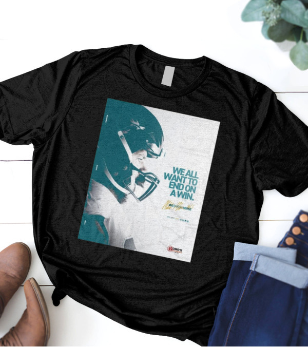Jacksonville Jaguars Mitch Morse We All Want To End On A Win Fight To Finish Signature Bonos Barbecue T-Shirt