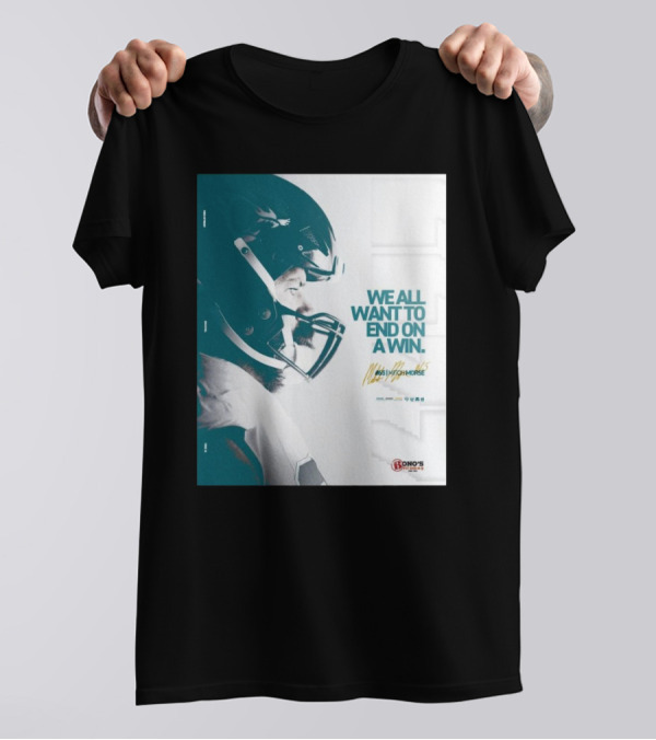Jacksonville Jaguars Mitch Morse We All Want To End On A Win Fight To Finish Signature Bonos Barbecue T-Shirt