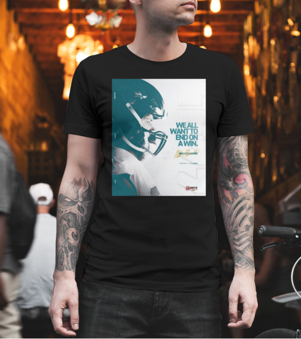 Jacksonville Jaguars Mitch Morse We All Want To End On A Win Fight To Finish Signature Bonos Barbecue T-Shirt