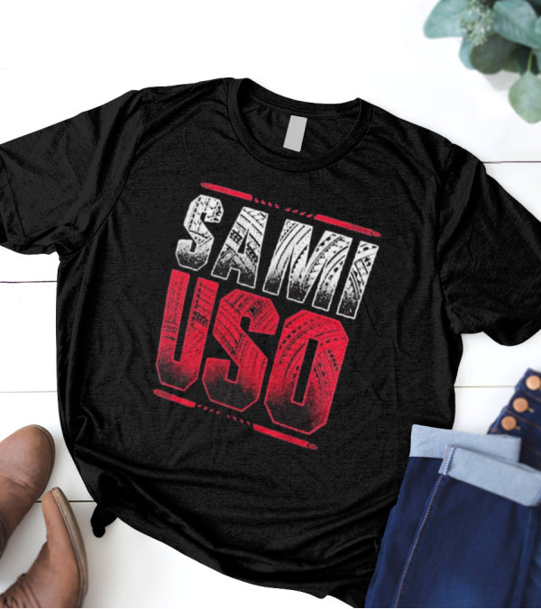 Sami Zayn Sami Uso WWE Roman Reigns Bloodline Tribal T-Shirt