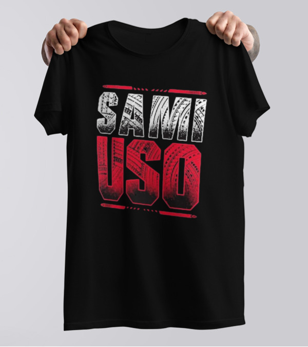 Sami Zayn Sami Uso WWE Roman Reigns Bloodline Tribal T-Shirt