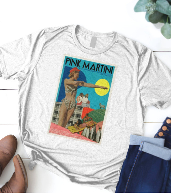 Pink Martini 30th Anniversary Sunshine Tour January 2025 Orpheum Theater New Orleans LA T-Shirt