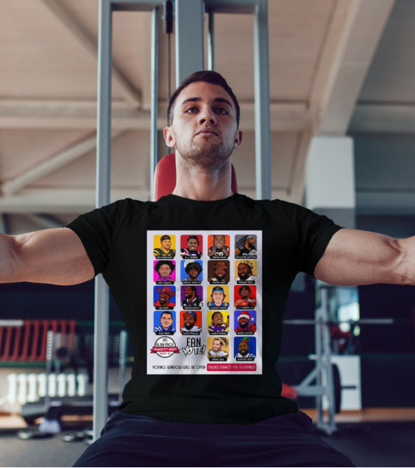 Alan Page Community Award 2024-25 Fan Vote Alex Highsmith K.J. Osborn Jordan Hicks Alexander Mattison T-Shirt
