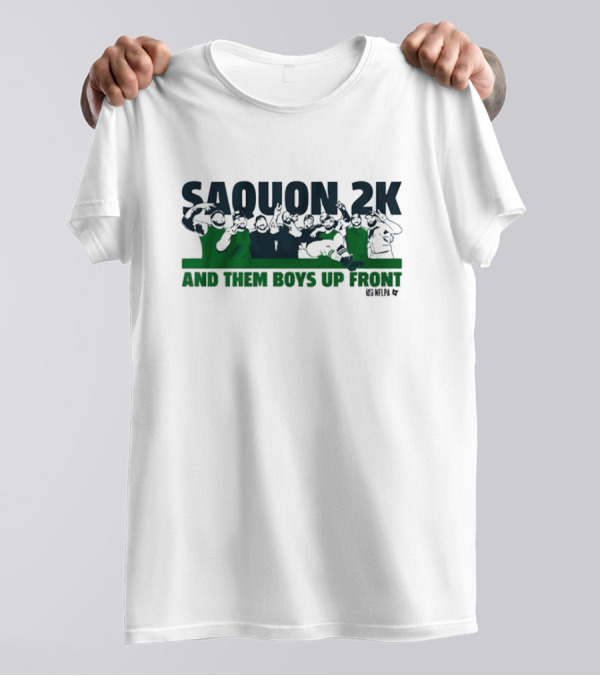 SAQUON 2K AND THEM BOYS UP FRONT NFLPA T-Shirt