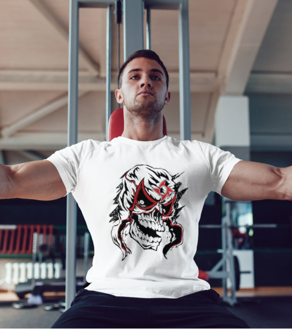 Cero Miedo Penta Mask Skull Design WWE New T-Shirt