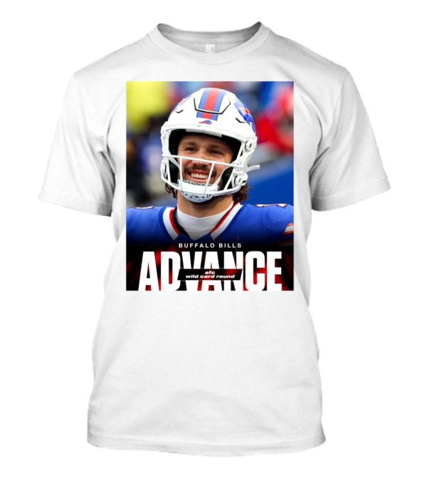 Buffalo Bills Advance AFC Wild Card Round T-Shirt