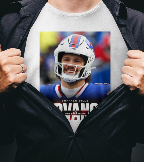 Buffalo Bills Advance AFC Wild Card Round T-Shirt