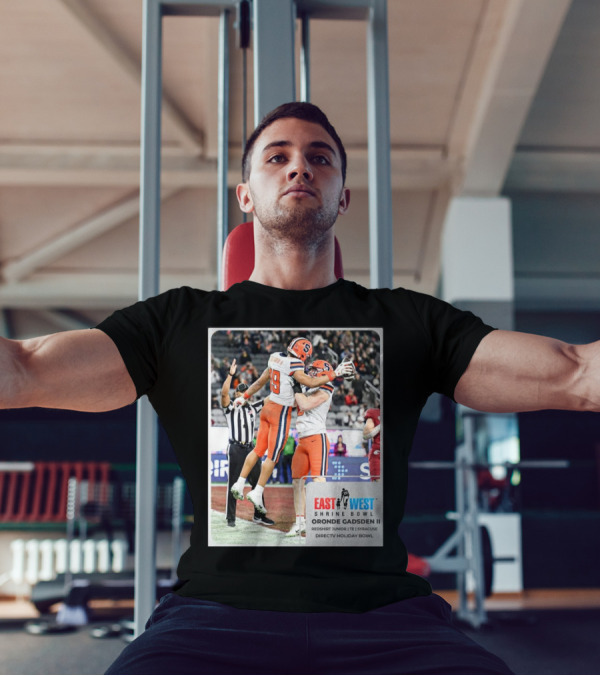 Oronde Gadsden II Syracuse Orange East West Shrine Bowl Redshirt Junior TE Directv Holiday Bowl T-Shirt