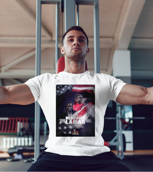 Kendrick Lamar 2025 Super Bowl Halftime Show Sunday Feb 9th 2025 NFL On FOX T-Shirt