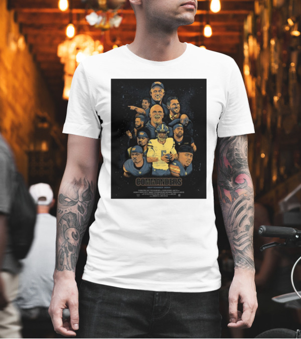 Washington Commanders NFL September 2024 Premiering At Commanders Field Landover Maryland T-Shirt