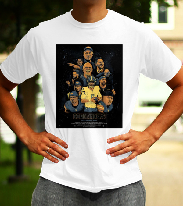 Washington Commanders NFL September 2024 Premiering At Commanders Field Landover Maryland T-Shirt