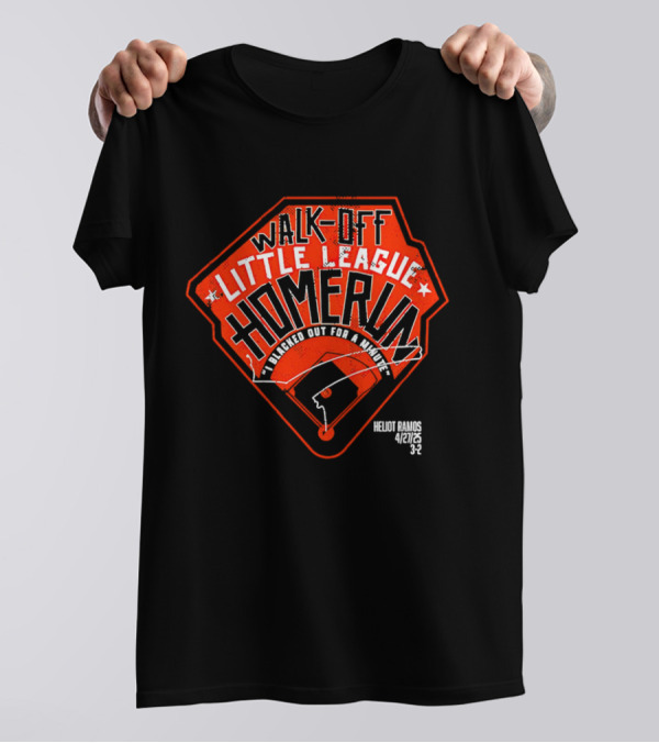 Walk-Off Little League Homerun Heliot Ramos I Blacked Out For A Minute T-Shirt