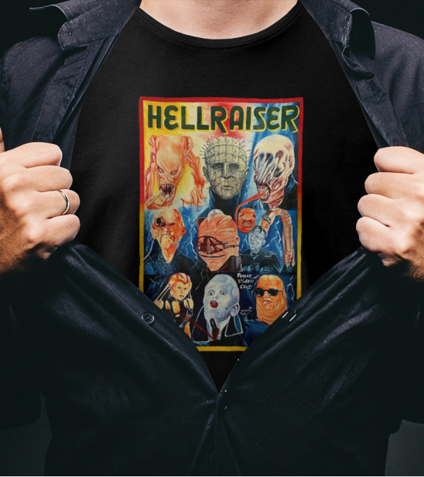 HELLRAISER Peace Video Club T-Shirt