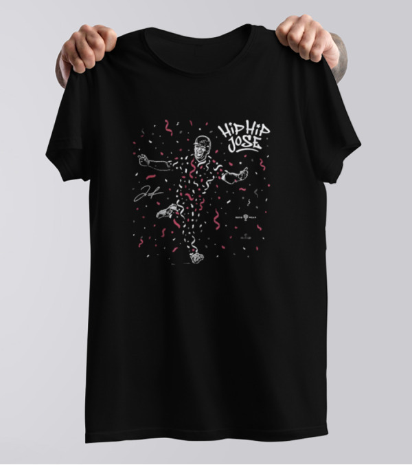 Hip Hip Jose Confetti Celebration Sports Icon T-Shirt